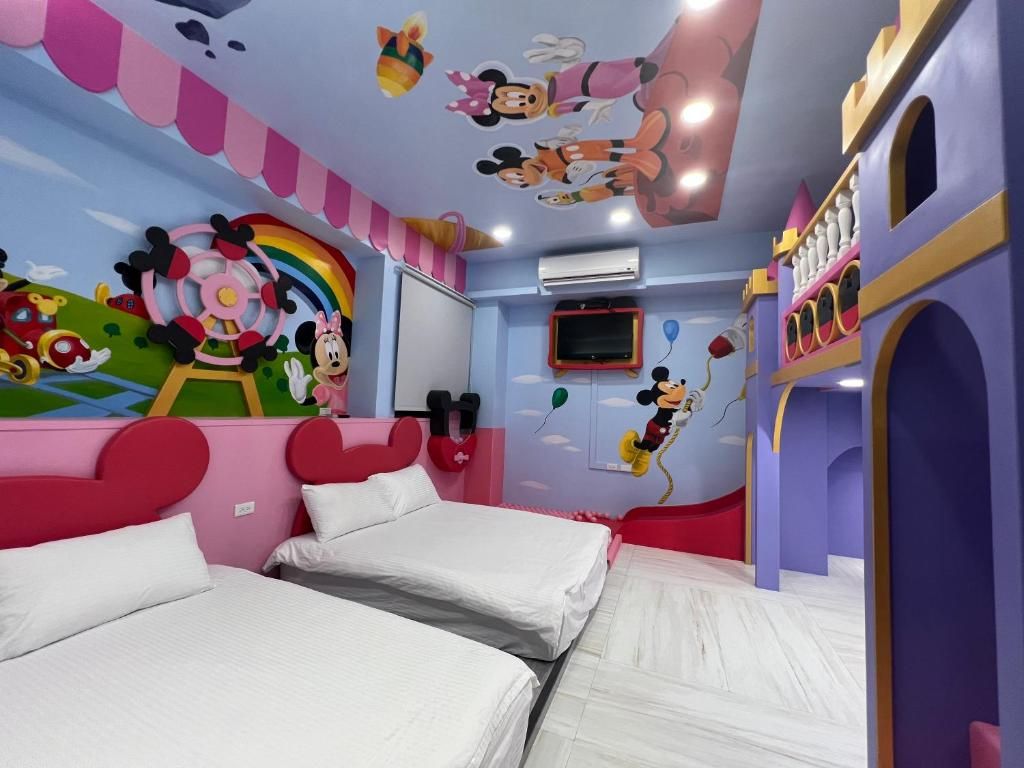 Fun假溜滑梯親子旅店
