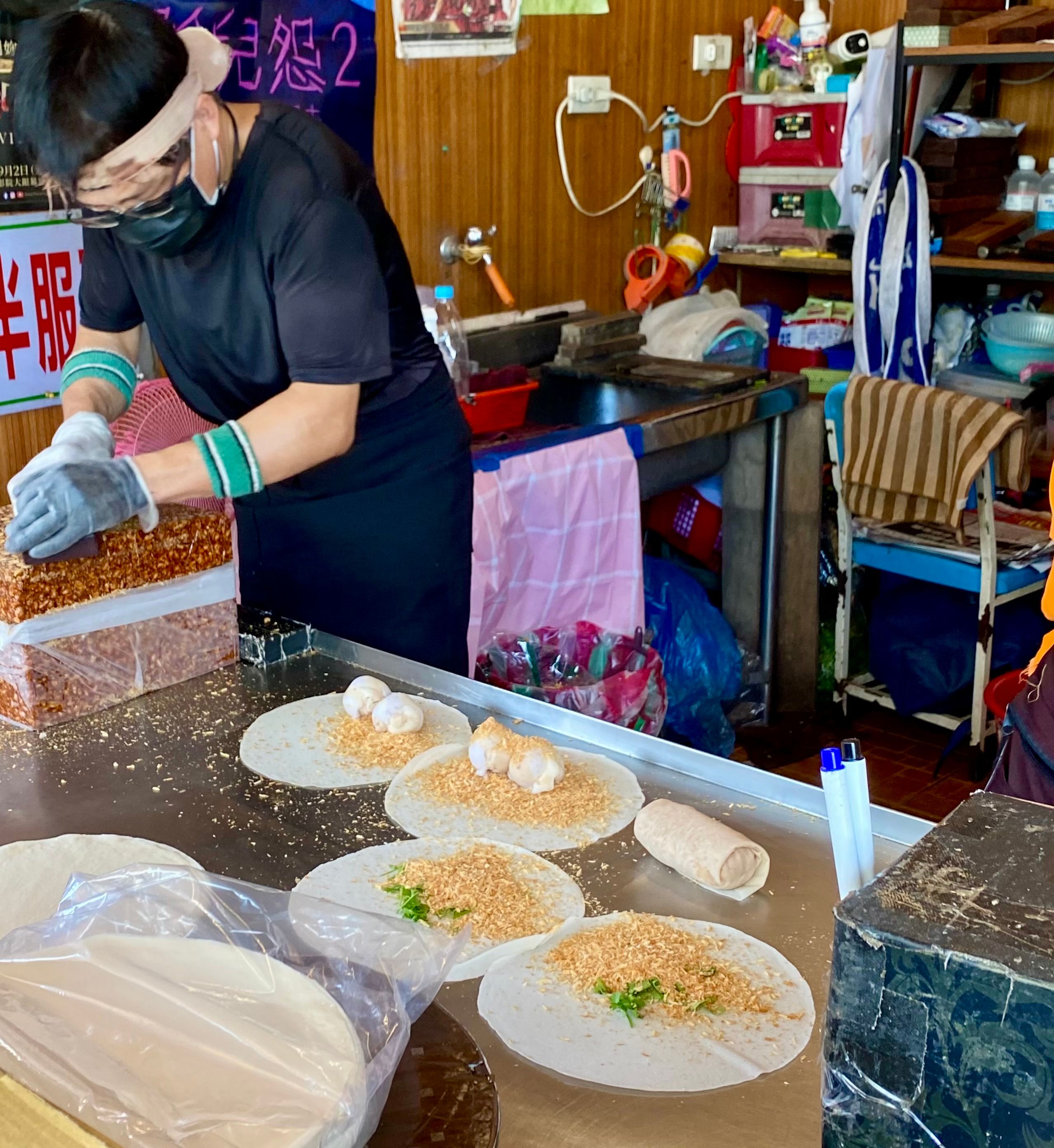 吳記花生捲冰淇淋