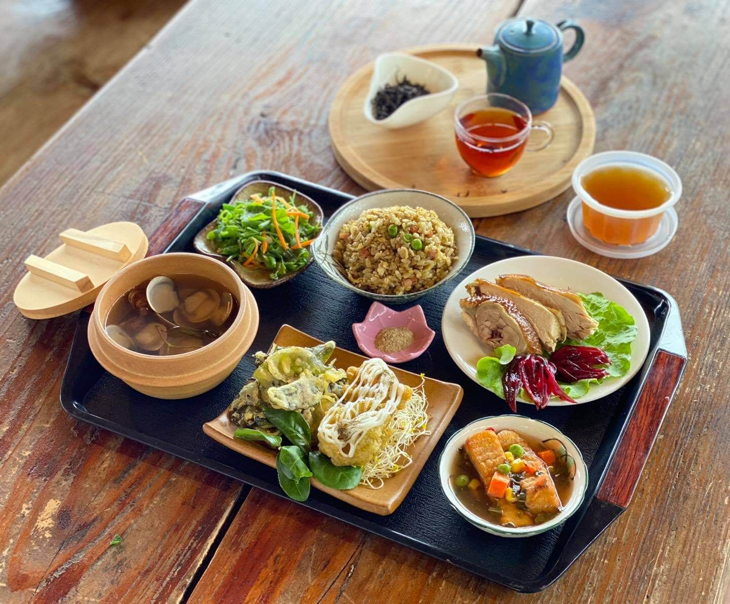 美加茶園餐點