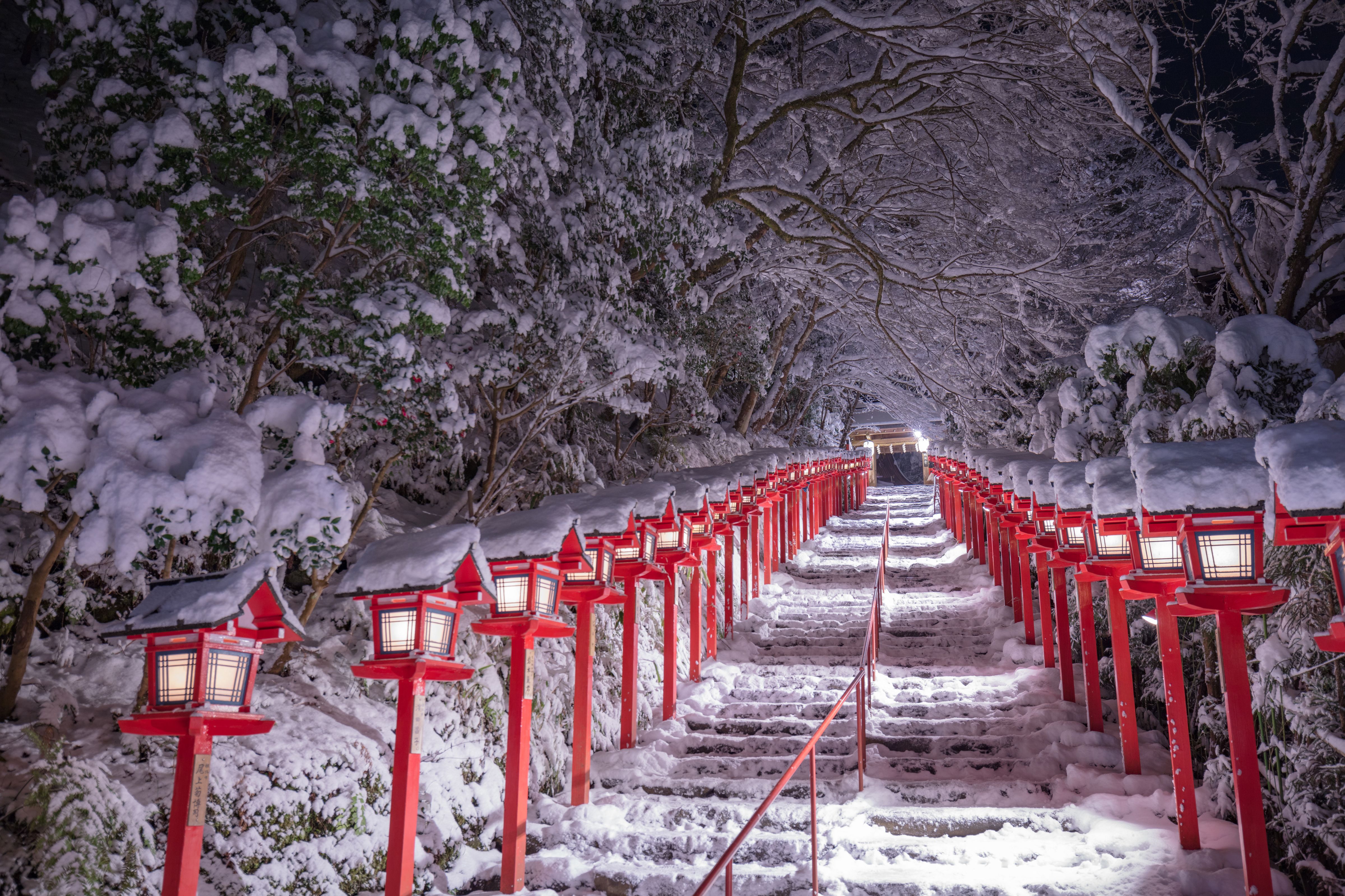 貴船神社點燈