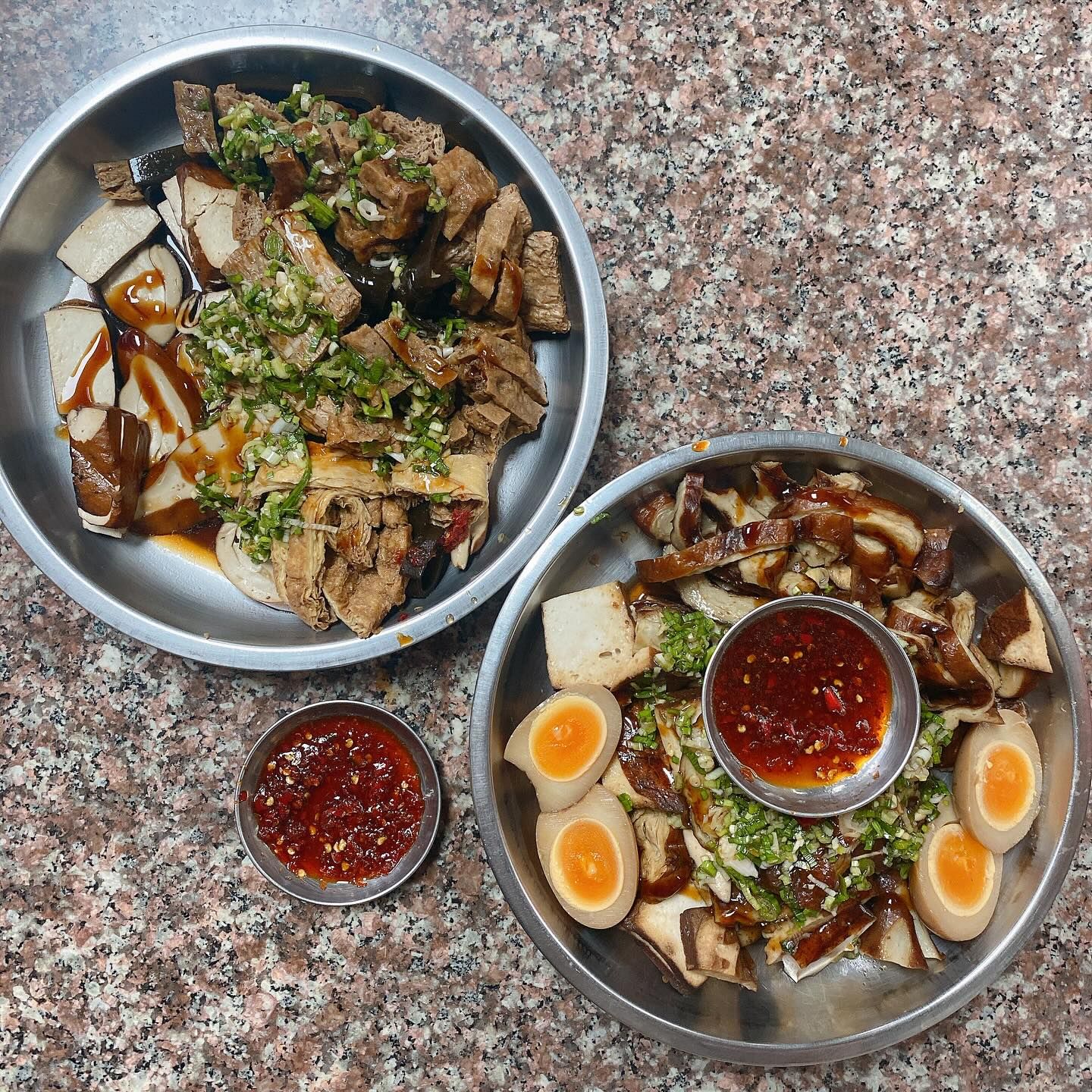 老阿伯現滷豆干